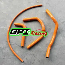Gpi Racing 511232 Orange Silicone Radiator Hose For Yamaha Banshee 350 Yfz350 1987-2006 Reinforced