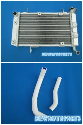 Gpi Racing N1vg7 White Aluminum Radiator Hose For Suzuki Ltz400 Kfx400 Dvx400 2003-2008 05 06