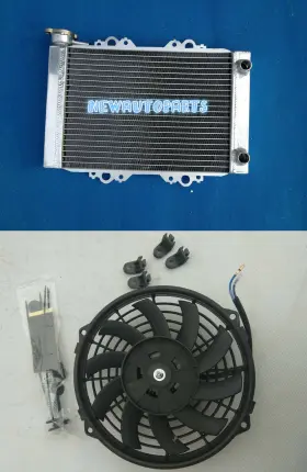 P9z6 Gpi Racing Aluminum Radiator Fan For Kawasaki Kfx450 Kfx450r 2008-2012 2009 2010 2011 2012