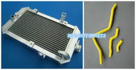 Gpi Racing Yyg9m2g Yellow Aluminum Radiator Hose For Atv Yamaha 660r/raptor 660 Yfm660r 2001-2005