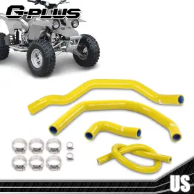 Gplusmotor Gpl334762893 Yellow Fit For Yamaha Banshee 350 Yfz350 1987-2006 Silicone Radiator Hoses