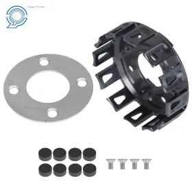 Happy19star Amp2410760 Clutch Basket For Yamaha Banshee Hard Anodized 4130 Plate 7/8 Cushions
