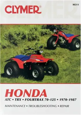 Haynes Manuals N. America Inc. M311 Clymer Honda Atc Trx Fourtrax 70-125 1970-1987 Maintenance Troubleshooting