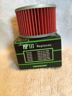 Hf111 Hiflofiltro 824225110005 Oil Filter Honda Trx400 Trx500 Trx650 Trx680 Sxs700 One Hf111 Hiflofiltro 824225110005 Oil Filter Honda Trx400 Trx500 Trx650 Trx680 Sxs700 One