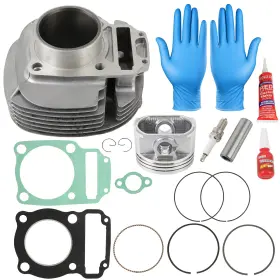 Hightechdeals8 Htc18335a864s Cylinder Piston Gasket Top End Kit For 2004-2005 Polaris Atp 330 4x4
