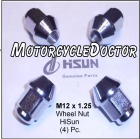 Hisun Massimo Bennche Coleman 90431-119-0000 Lug Nut Wheel Tapered Utv 1000 Tsc Hs Sector Strike Msu