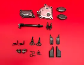 Honda 12105-kz4-860 Cr125r 1992 Oem Hpp Cylinder Exhaust Power Valve Set Actuator Pinion Cr125