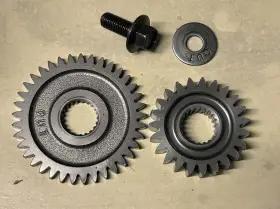 Honda 13615-hb9-770 88 89 250r Trx Oem Crank Shaft Primary Drive Gears 86-89 Atc250r Trx250r Atc
