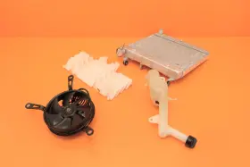 Honda 19010-hp1-305 2006-2014 Trx450er Trx450r Radiator Coolant Reservoir Blower Fan Overflow Panel