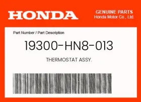 Honda 19300-hn8-013 Genuine Thermostat Assy. -