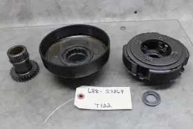 Honda 22500-hp5-600 2007-2017 Rancher 420 Manual Oem Centrifugal Wet Clutch Assembly