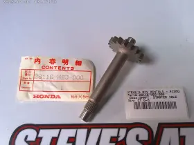 Honda 28116-hb3-000 Nos Shaft Starter Idle Trx200sx