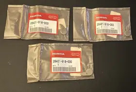Honda 28401-918-000 3 Pc. Genuine Starter Ratchet New Sealed Parts Lot