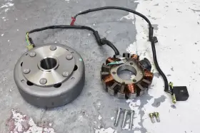 Honda 31100-ha5-004 1986 Atc 350x Alternator Assy Flywheel Stator Pulse Coil Generator