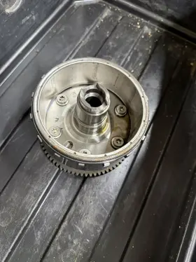 Honda 31110-hr3-a41 Rancher 420 4x4 Oem Flywheel With Starter Gear And Starting Clutch Fast Ship