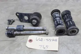 Honda 50201-hp5-600 09-19 Rancher 420 Oem Motor Engine Mount Stay Bracket Bushings Spacers