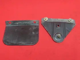 Honda 61864-vm5-000 84 Trx 200 A Front Fender Splash Guard Plate #