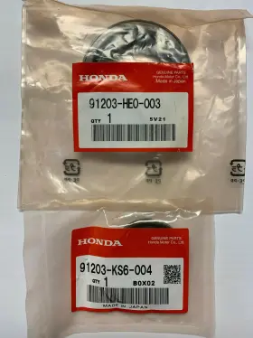 Honda 91203-he0-003 1989-90 Fl400 Pilot Crank Crankshaft Main Bearing Seals Oem Japan