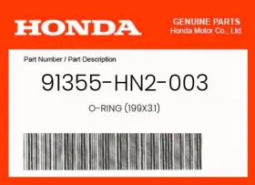 91355-hn2-003 Honda Genuine O-ring 199x3.1 -