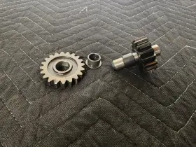 Honda Bjr#1920 #a402 1987 Trx250x Second Kicker Idler Gear 20t Kickstarter