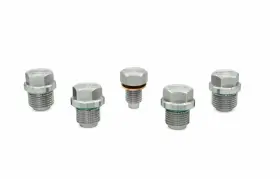 Hps Mdpk-100 Ss Magnetic Oil Drain Plug Bolt For Polaris Engine Transmission Differential