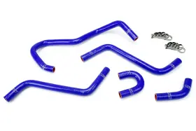Hps Performance Products 57-1345-blue Silicone Radiator Hoses Blue For Yamaha 2004-2007 Yxr450 Yxr660 Rhino