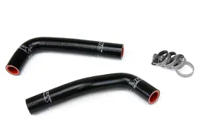 Hps Performance Products 57-1352-blk Silicone Radiator Hoses Black For Yamaha 2004-2008 Yfz450