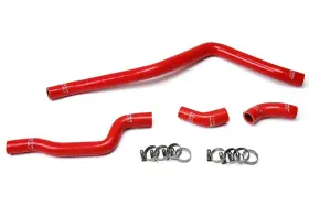 Hps Performance Products 57-1615-red Silicone Radiator Hoses Red For Yamaha 2001-2005 Yfm660 Raptor 4pcs