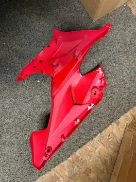94421hp92020dr Hyosung 2004 To Early 2012 Upper Fairing Left Red Gt125r Gt250r Gt650r