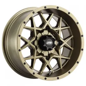 Itp 1428638729b 4/156 Hurricane Wheel 14x7 4.0 3.0 Bronze