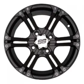 Itp 14ss401bx 4/110 Ss212 Alloy Series Wheel 14x8 3.0 5.0 Matte Black