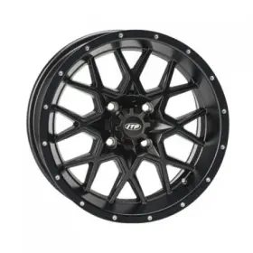 Itp 1621966017b 4/156 Hurricane Wheel 16x7 4.0 3.0 Matte Black
