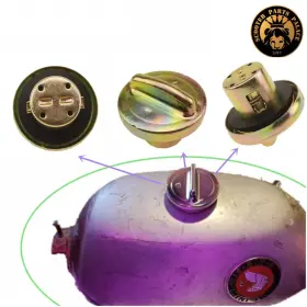 J & R Collcetion Gt-05 For Honda Atc Trx 70 185 110 200 Oem Genuine Gas Cap 5040-001