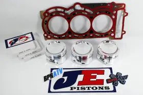 Je Pistons Bpratv Cp Can-am Maverick X3 X-3 Turbo Rr 366830 Can-am 17-25 Piston Set 9.5 1 Mls Head Gasket Forged In Usa