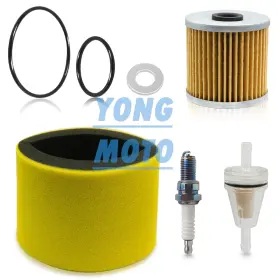 11013-1158 Jinfannibi Air Filter Foam And Oil Kit Set For Kawasaki Bayou 300 Klf300b Klf300c