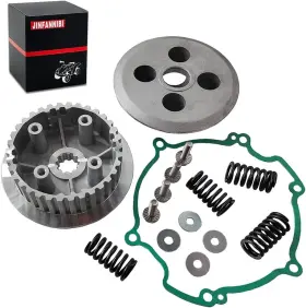 Jinfannibi 11060-1795 Clutch Center Inner Hub And Pressure Plate Gasket Kit Fit Kawasaki Kx80/85/100