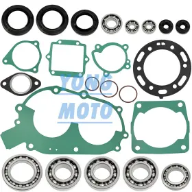 3084121 Jinfannibi Engine Bearing Seals Gasket Rebuild Kit For Polaris Xplorer 400 4x4 1995-2002