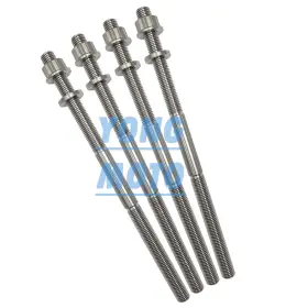 Jinfannibi 4i-tihd Ti Heavy Duty Cylinder Head Studs Bolts Kit Set For Suzuki Drz400 Quadsport Z400