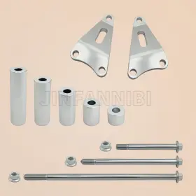 Jinfannibi 50531-hn1-000 Engine Motor Mounts Bolts Spacers Brackets For Honda Trx400x 2x4 2009 2012-2014