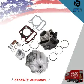 Jopow Jp59199w 2000-2004 For Honda Xr50r Top End Rebuild Kit Cylinder Head Piston Fittings