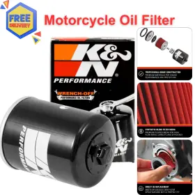 K&n 182682937178 High-performance Motorcycle Oil Filter Fits Select Polaris Atv And Utv Models