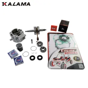 Kalama 13001-0040 For Kawasaki Kx65 06 21 Engine Rebuild Kit Crankshaft Cylinder Piston Bearing