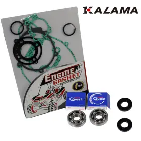 Kalama 92045-1059 Main Bearing Gasket Kit For Suzuki Kx65 Kx 65 2005-18