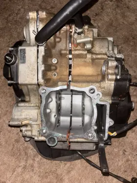 0008776558 Kawasaki 08-14 Kfx450 All Bottom End Engine Case Oem Complete