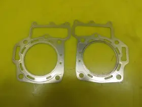 11004-1384 Kawasaki Oem 2004 Prairie 700 Kfx700 Engine Motor Cylinder Head Gasket Set Of 2
