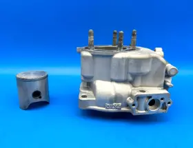 Kawasaki 11005-1794 1996 96 Kx125 Oem Engine Top End Cylinder Jug Barrel Core Needs Work