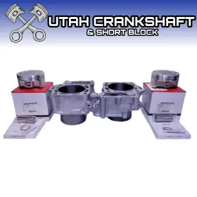 Kawasaki 11005-1990 2mm Kvf700 Kfx700 Prairie Cylinder Set L/r Wiseco Pistons 04-09 1b5k2