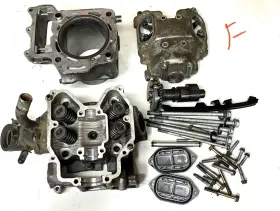Kawasaki 11008-0777 2003 Prairie 650 Kvf650b Engine Top End Front Cylinder Head