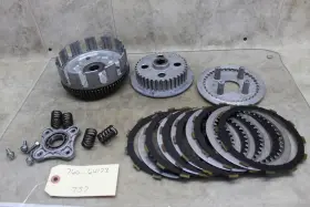 Kawasaki 13087-1142 1993-1999 Bayou 400 Oem Complete Clutch W Plates Basket Hub