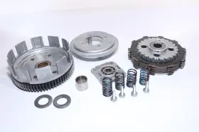 13095-1398 Kawasaki 1988-2011 Bayou 250 220 Oem Complete Clutch With Plates Basket Hub